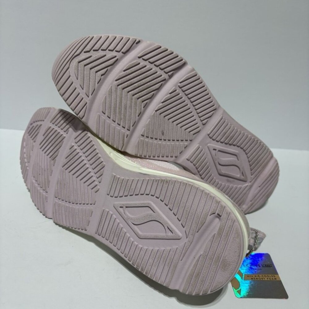 Skechers Women’s Street Tres Air Uno Glit Airy Sneakers Pink, Size 9.5 M - Picture 6 of 6